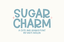 Sugar Charm - Cute Quirky Font