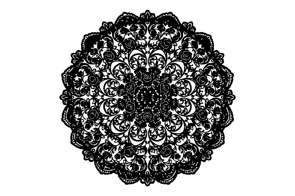 Decorative Floral Mandala, an Object Graphic by Gfx_Store (Photo 10 of 16)