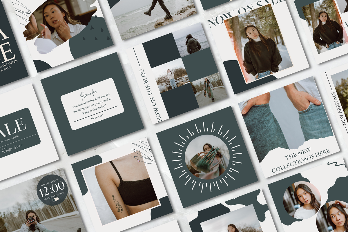 Grey Instagram Template for Business, a Social Media Template by Social Assumptions (Photo 5 of 7)