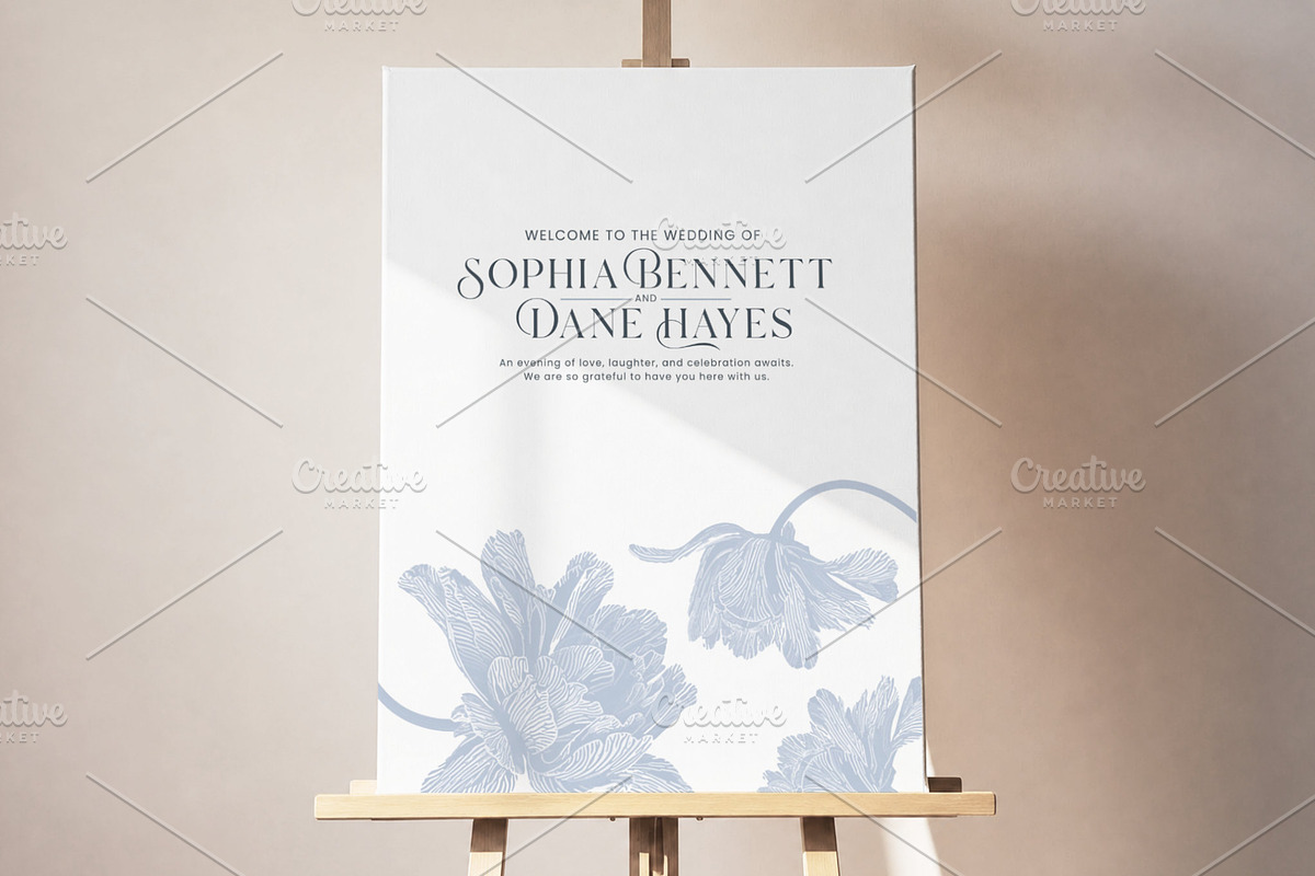 Canva Wedding Invitation Suite - 44, a Marketing Template by BloomToLife By Dona (Photo 4 of 6)