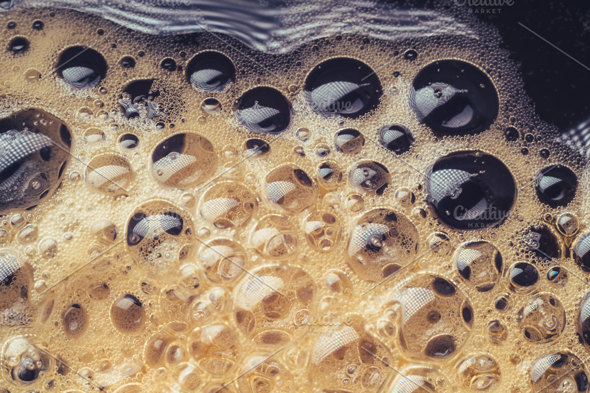 Coffee bubbles, a Background Graphic by outlinez (Photo 8 of 11)