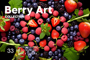 Berry Art. 33 images, a Food & Drink Photo by Handmadefont (Thumbnail 1 of 10)