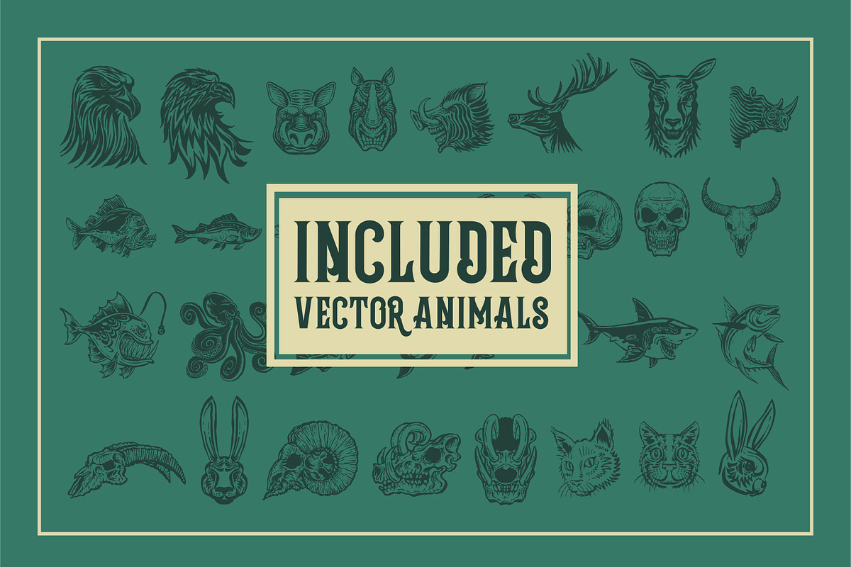 Grantmouth Vol.2 + Extras, a Font by Graptail (Photo 9 of 9)