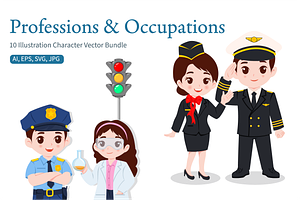 Professional Occupation Character, a Person Illustration by Artnivora.Std