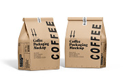 Coffee Bag Packaging Mockup PSD, a Packaging Mockup by pixelmock (Thumbnail 16 of 19)