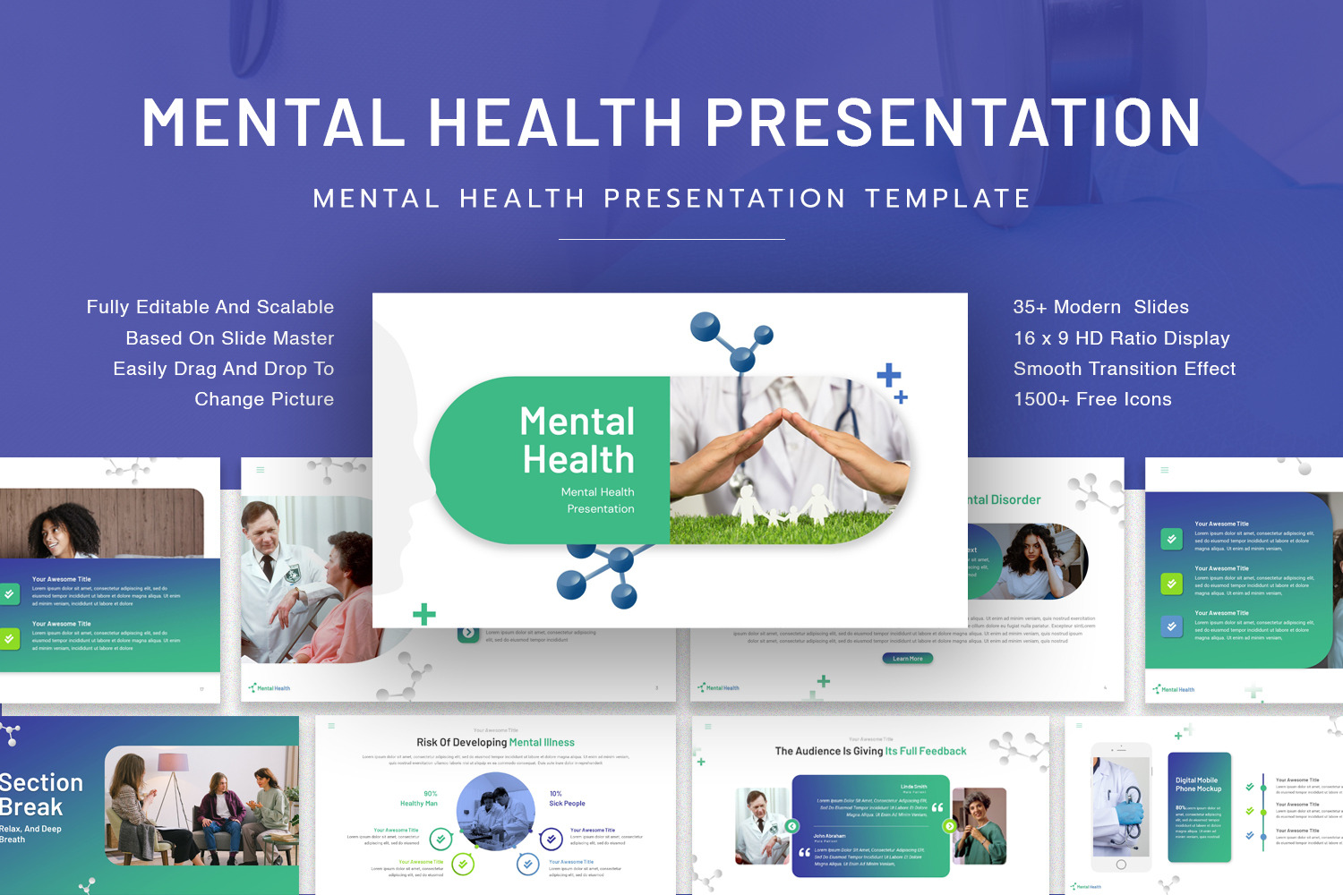 Mental Health Presentation Template