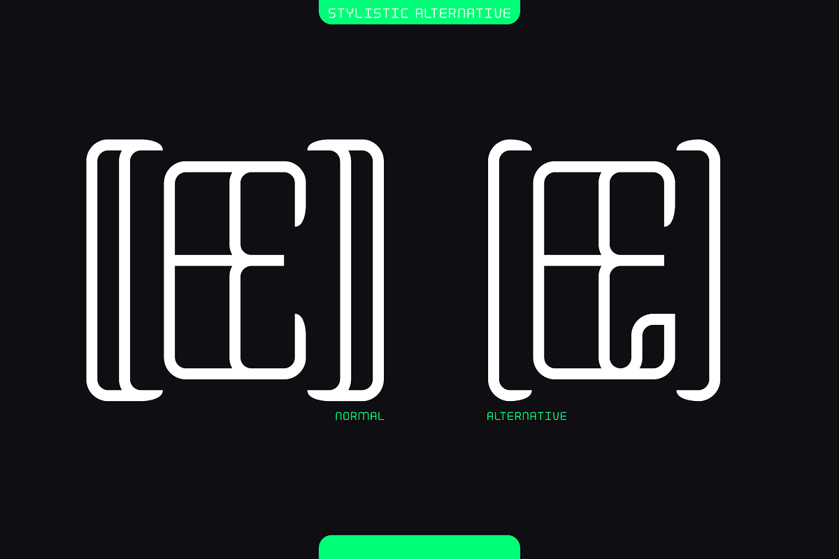 EXOLUS Experimental Font, a Font by Alex-Banks Type (Photo 6 of 7)