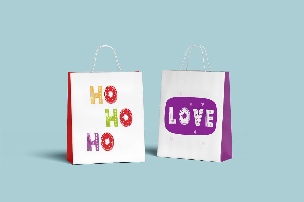 Hello Winter Typography, a Symbol Font by Alice_Evans (Photo 11 of 11)
