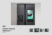 Smart Fridge - Mockup, a Mockup by Rometheme Std (Thumbnail 1 of 5)