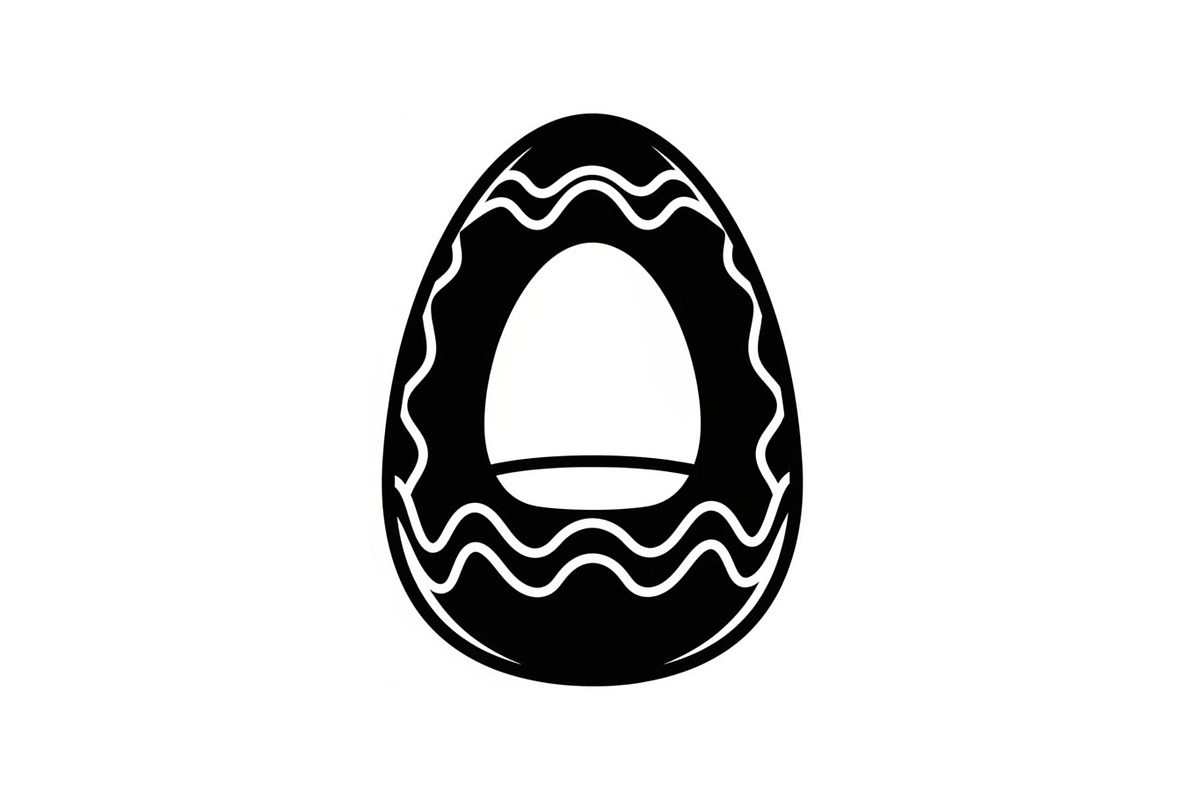 50 Easter Egg Bunny Silhouette, an Illustration by jahid234 (Photo 45 of 51)