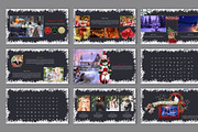 NOEL POWERPOINT TEMPLATE, a Presentation Template by Mia (Thumbnail 7 of 7)