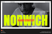 Norwich Brand Strategy PPT Figma, a Presentation Template by Creative Glide (Thumbnail 1 of 10)