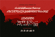Gilberto a Stylish Brush, a Script Font by typeline studio (Thumbnail 9 of 9)