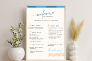 Airbnb Welcome Sign Airbnb Template, a Poster Template by Matisse Studio (Thumbnail 1 of 10)