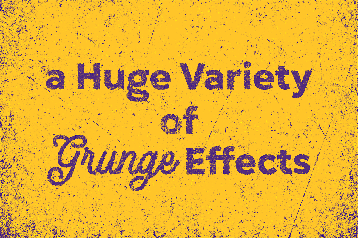 Grunge Texture Stamps for Procreate, a Texture Graphic by PeeperDesignStudio (Photo 2 of 6)