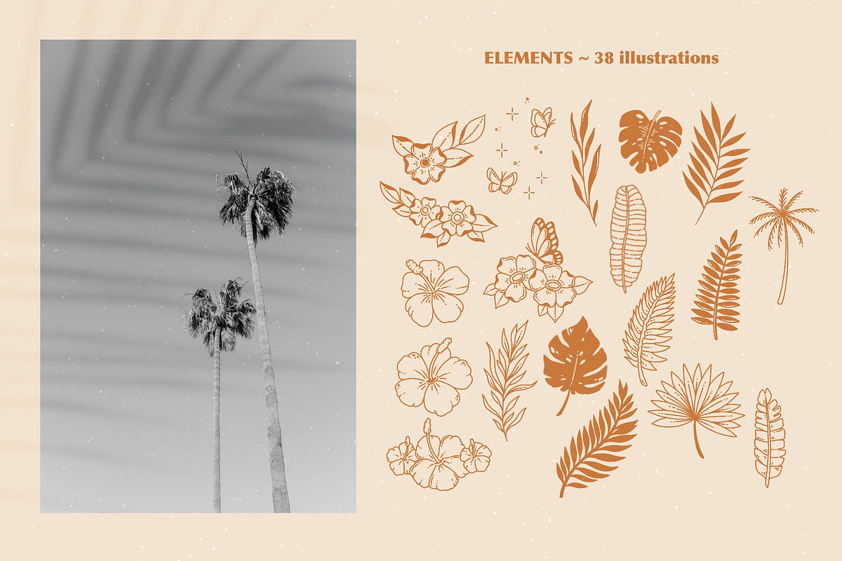 Summer vibes. Graphic collection., a Person Illustration by heyXeni (Photo 8 of 11)