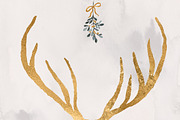 Scandinavian Winter Watercolor Set, an Animal Illustration by RhianAwni (Thumbnail 9 of 13)
