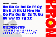 KRON, a Sans Serif Font by Pinisi ART (Thumbnail 2 of 10)