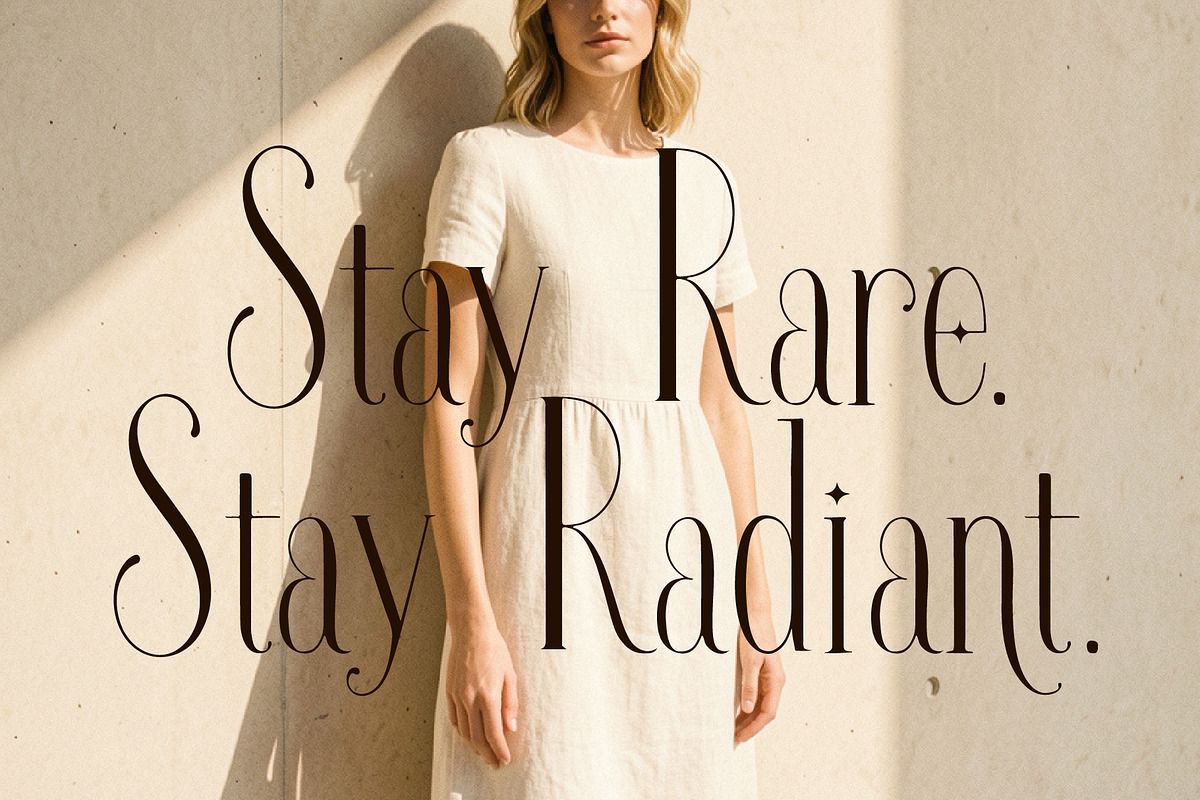 Qavirats - Tall Refined Luxury, a Serif Font by HypeWorksCo (Photo 2 of 20)