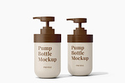 Pump Bottle Mockup, a Cups & Container Mockup by Akebareee (Thumbnail 1 of 3)