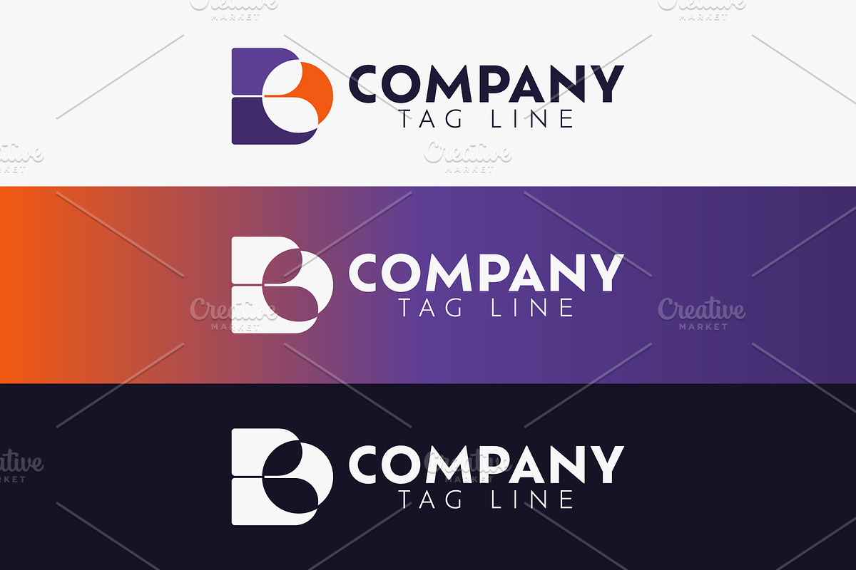 B Letter Logo Design, a Branding & Logo Template by ORCHEVADESIGN (Photo 3 of 4)