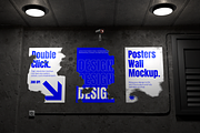 Wall Poster Mockup, an Advertising Mockup by Permadi Creative (Thumbnail 3 of 3)