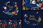 Autumn pattern & cards, a Card Template by Vera Holera (Thumbnail 2 of 3)