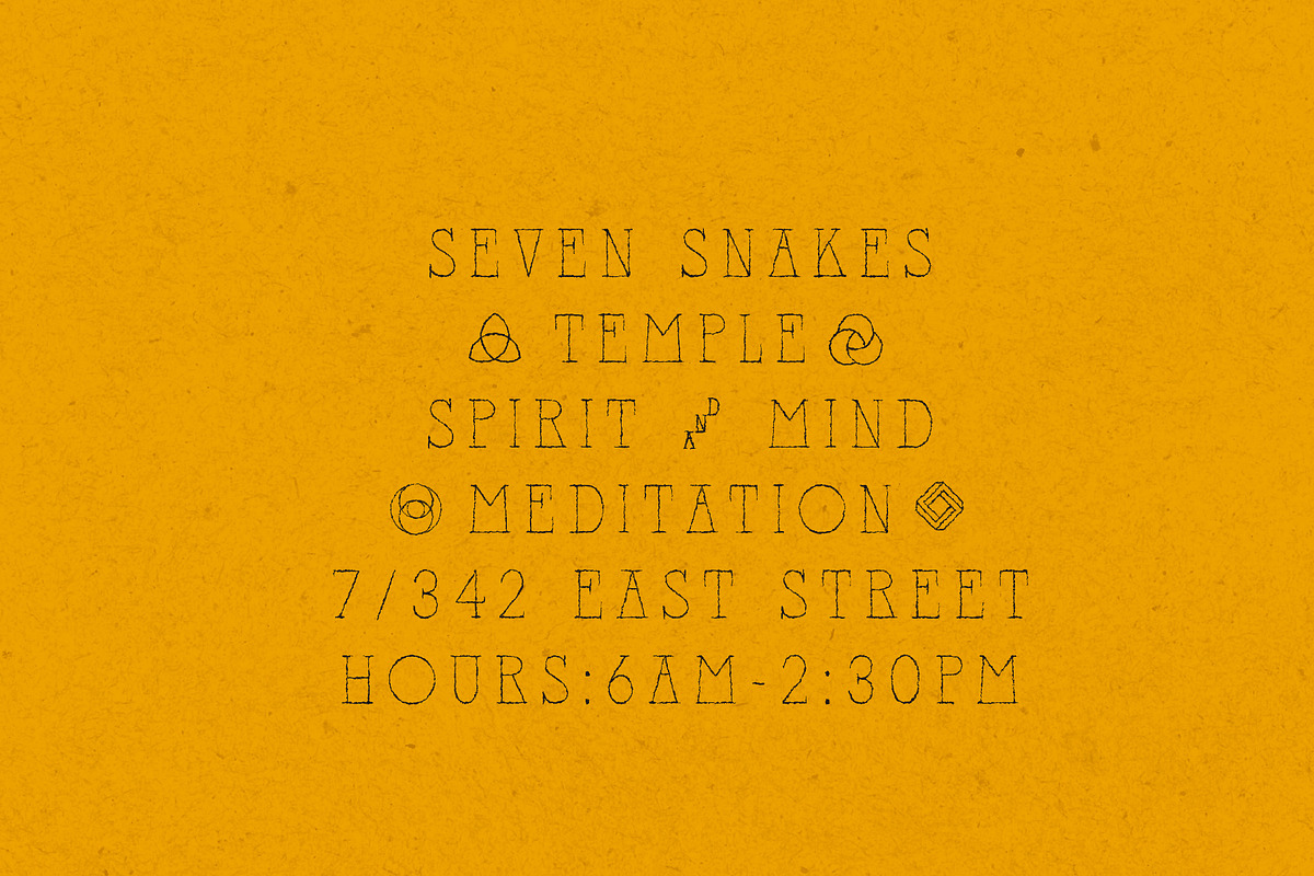 TEXTURE FONT COLLECTION (10 fonts), a Serif Font by Tropical Type (Photo 5 of 11)