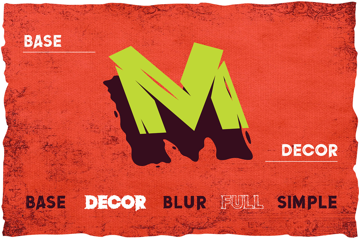 10 Vintage Font Families Bundle #3, a Blackletter Font by Fractal fonts & graphics (Photo 45 of 67)