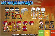 The Ninja - Game Sprites, an Illustration by pzUH (Thumbnail 4 of 5)