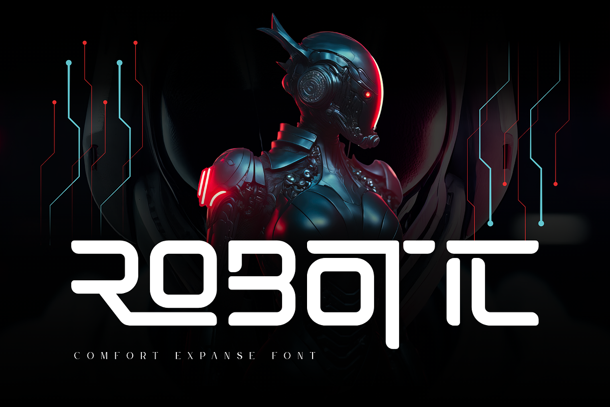 Comfort Expanse - Futuristic Font, a Sans Serif Font by 177Studio (Photo 5 of 9)