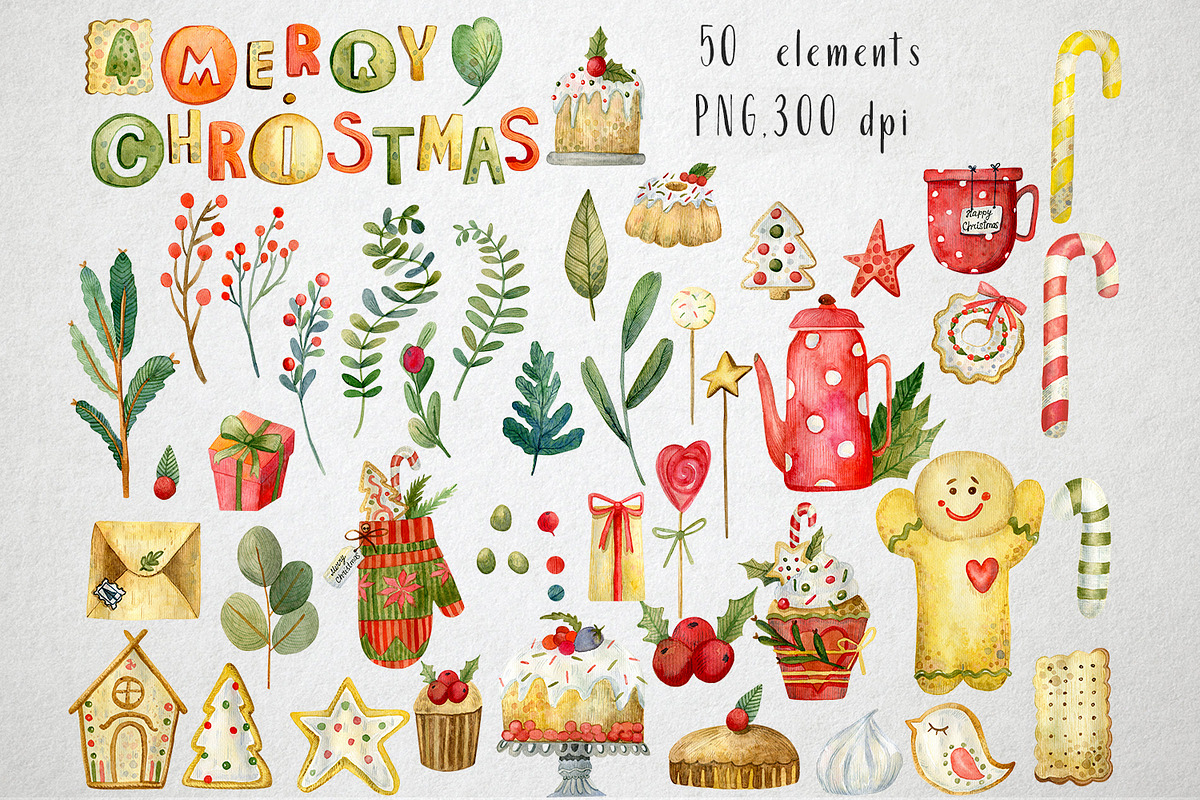 Black Friday Sale! Christmas Bundle, an Illustration by annasokol_ (Photo 5 of 27)