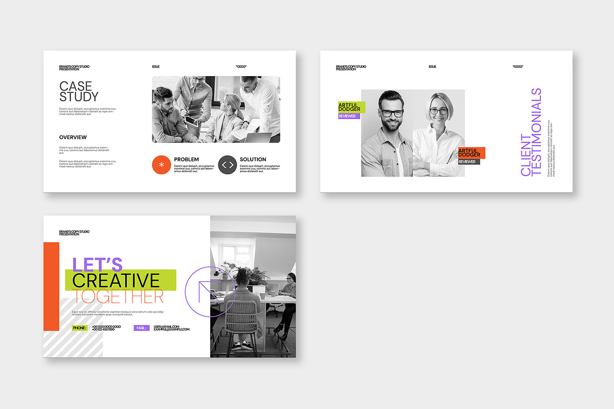 Modern Swiss Design Minimalist, a Presentation Template by Mighty-Slide (Photo 6 of 6)