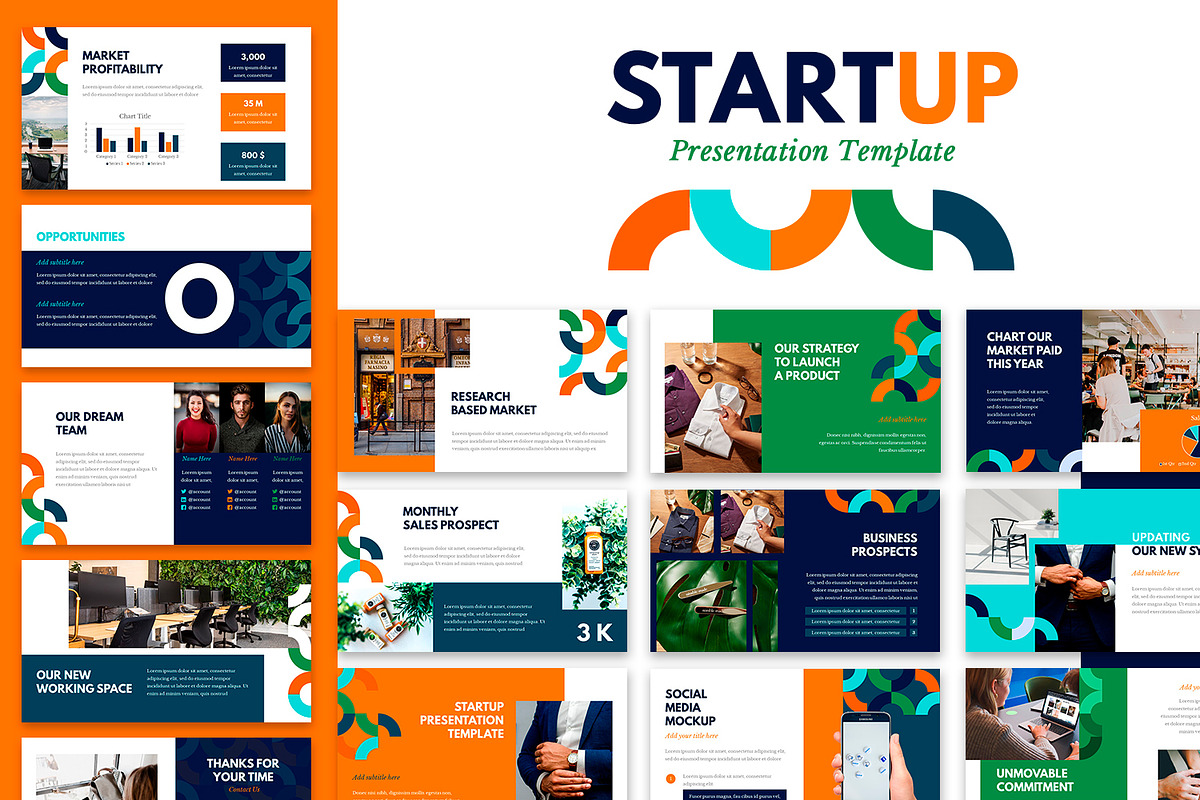Startup | Powerpoint Presentation, a Presentation Template by Zacomic Studios (Photo 1 of 3)