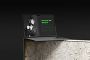 MACBOOK AIR MOCKUP, a Mac Mockup by safrizalstudio (Thumbnail 2 of 4)