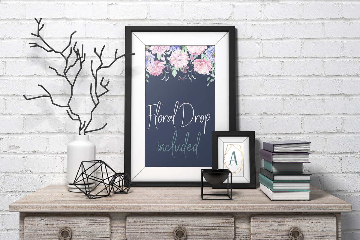 Chic Watercolor Floral Collection, an Illustration by ColorfulNest (Photo 12 of 13)