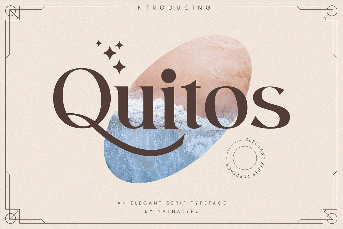 Quitos, a Serif Font by Nathatype (Photo 1 of 10)