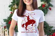 Cowboy Christmas Y’all Print SVG, a Graphic by TanchaArt (Thumbnail 6 of 10)