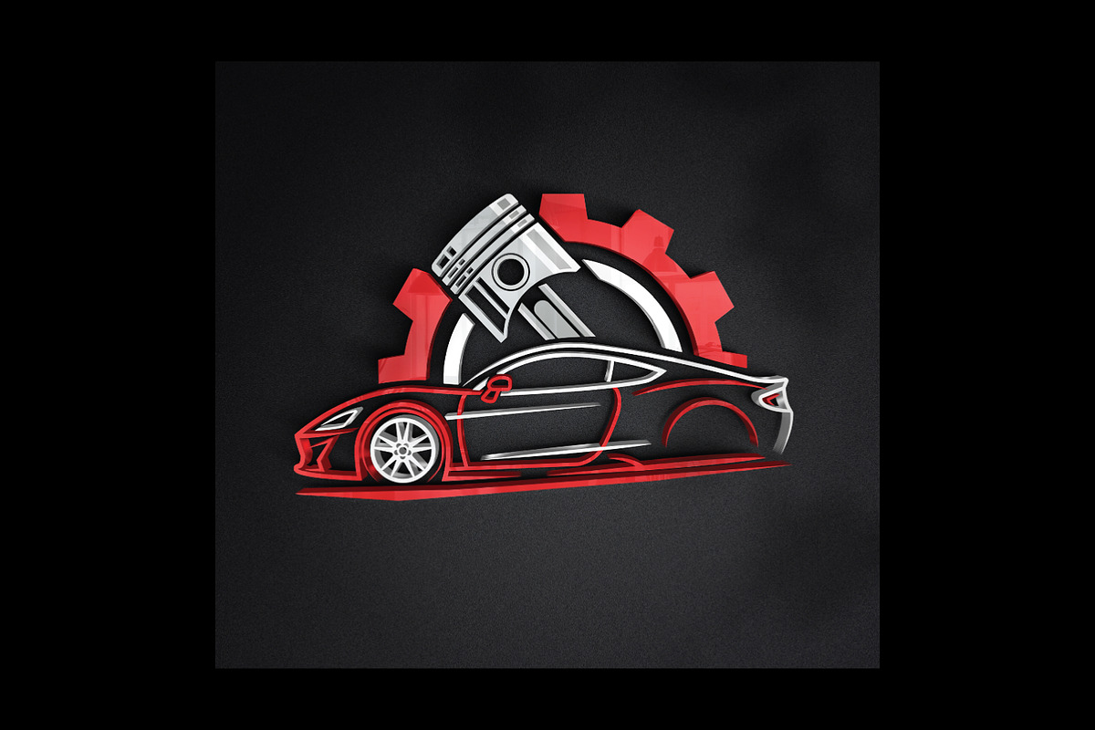9 Auto Mechanic Repair Logo, a Branding & Logo Template by Guavanaboy (Photo 3 of 3)