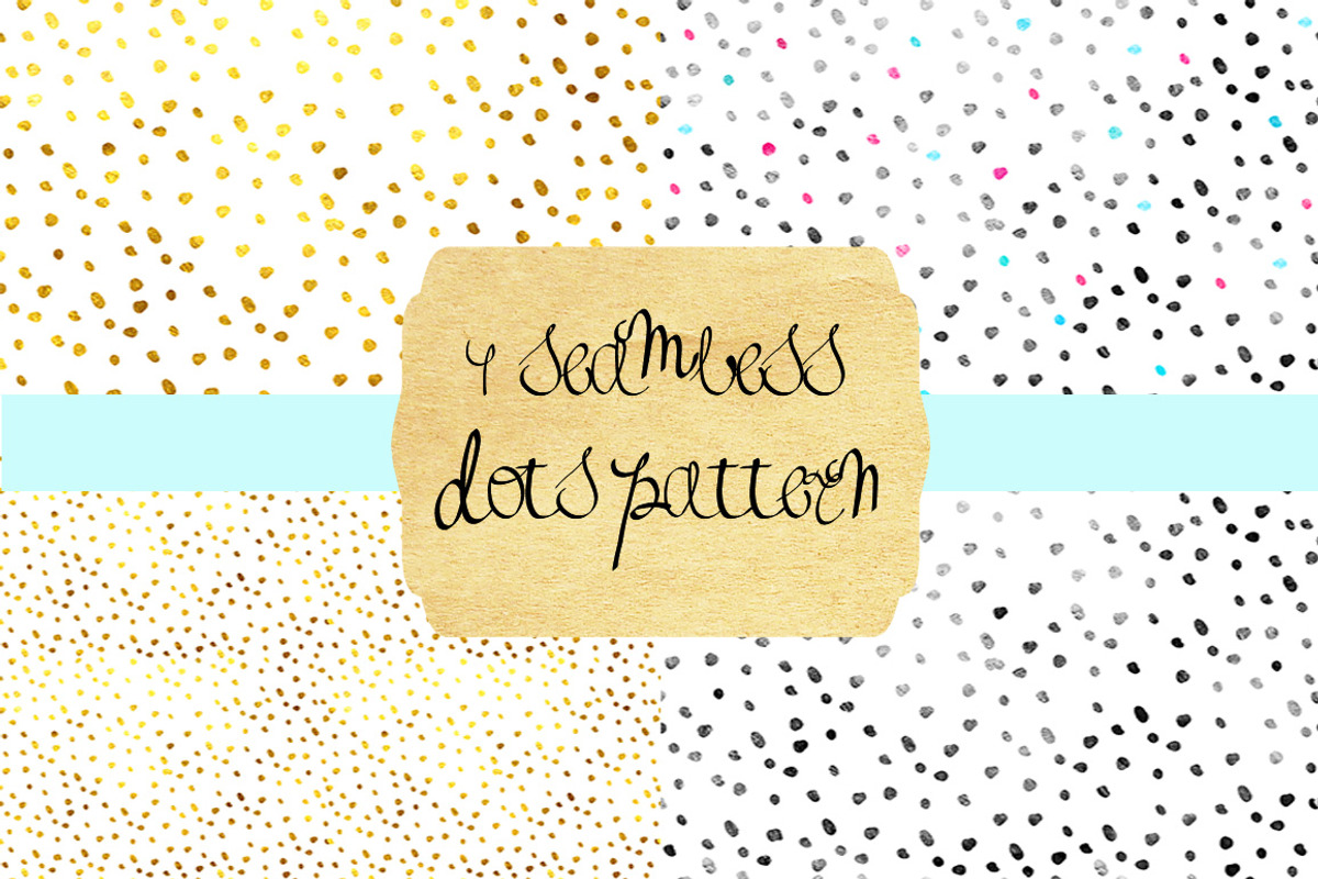 dots seamless pattern, a Pattern Graphic by Vavavka