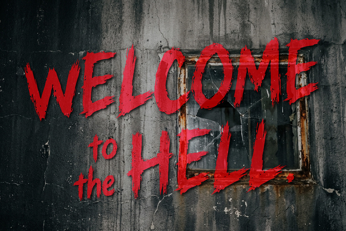 HorrificScience Horror Thriller Font, a Handwritten Font by HypeWorksCo (Photo 10 of 16)