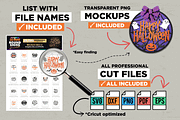 25 Halloween Door SVG Signs Bundle, a Seasonal Illustration by Asaelv Shop! (Thumbnail 6 of 7)