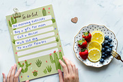 Cute notebook, planner pages set, a Background Graphic by Good Studio (Thumbnail 3 of 3)