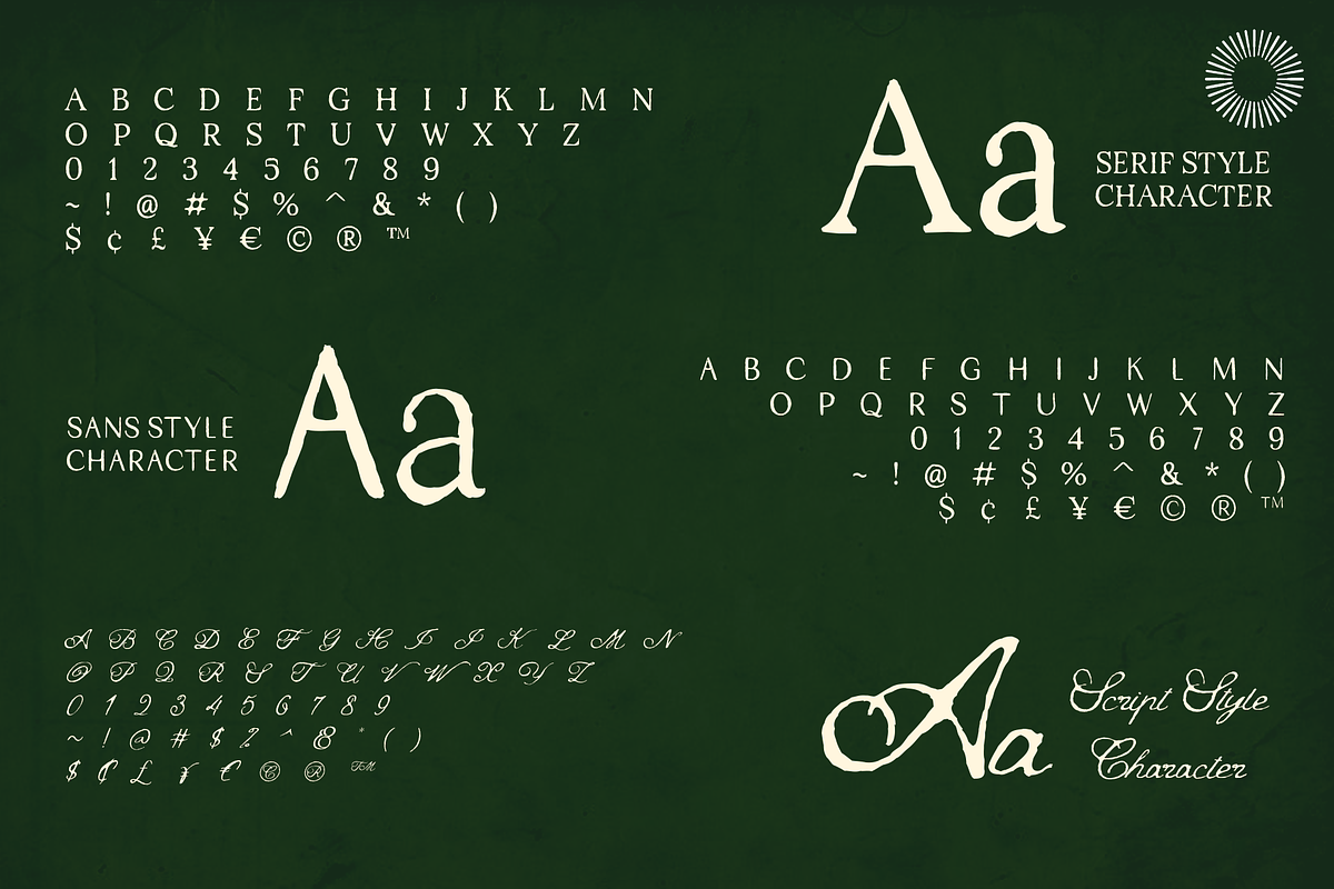 Montclair - Essential Font trio, a Script Font by Setara Langit CreativeStd (Photo 10 of 14)