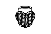 Knitted Heart Love Vector Bundle, an Illustration by Designs_River (Thumbnail 48 of 53)