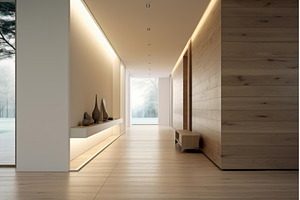 Modern minimalist home interior with, an Architecture Photo by Ylivdesign