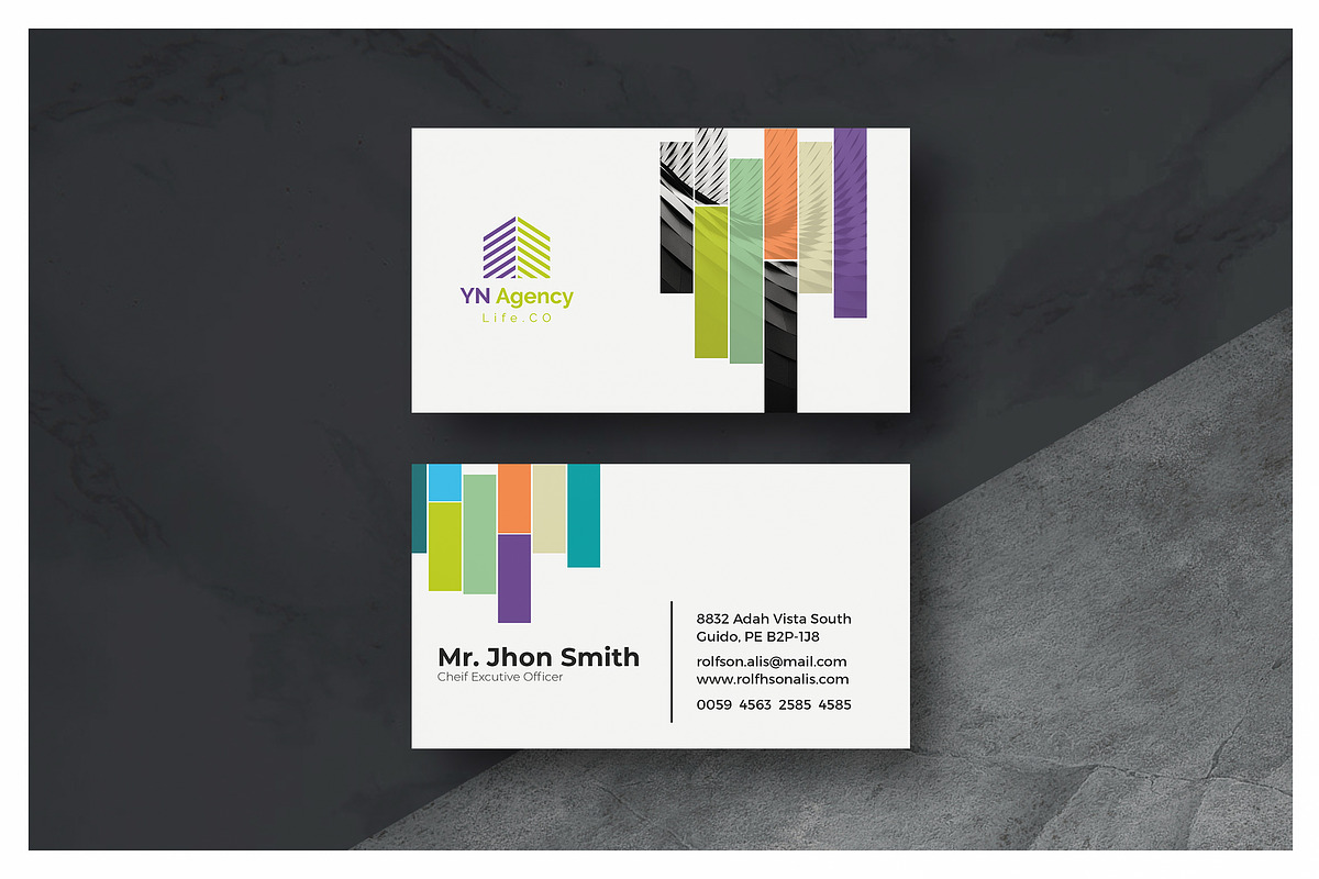 Business Card, a Business Card Template by Addaxx (Photo 3 of 3)