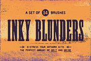 Inky Blunders | Distressing Brushes, a Brush Add-On by Slogan Wanted (Thumbnail 1 of 4)