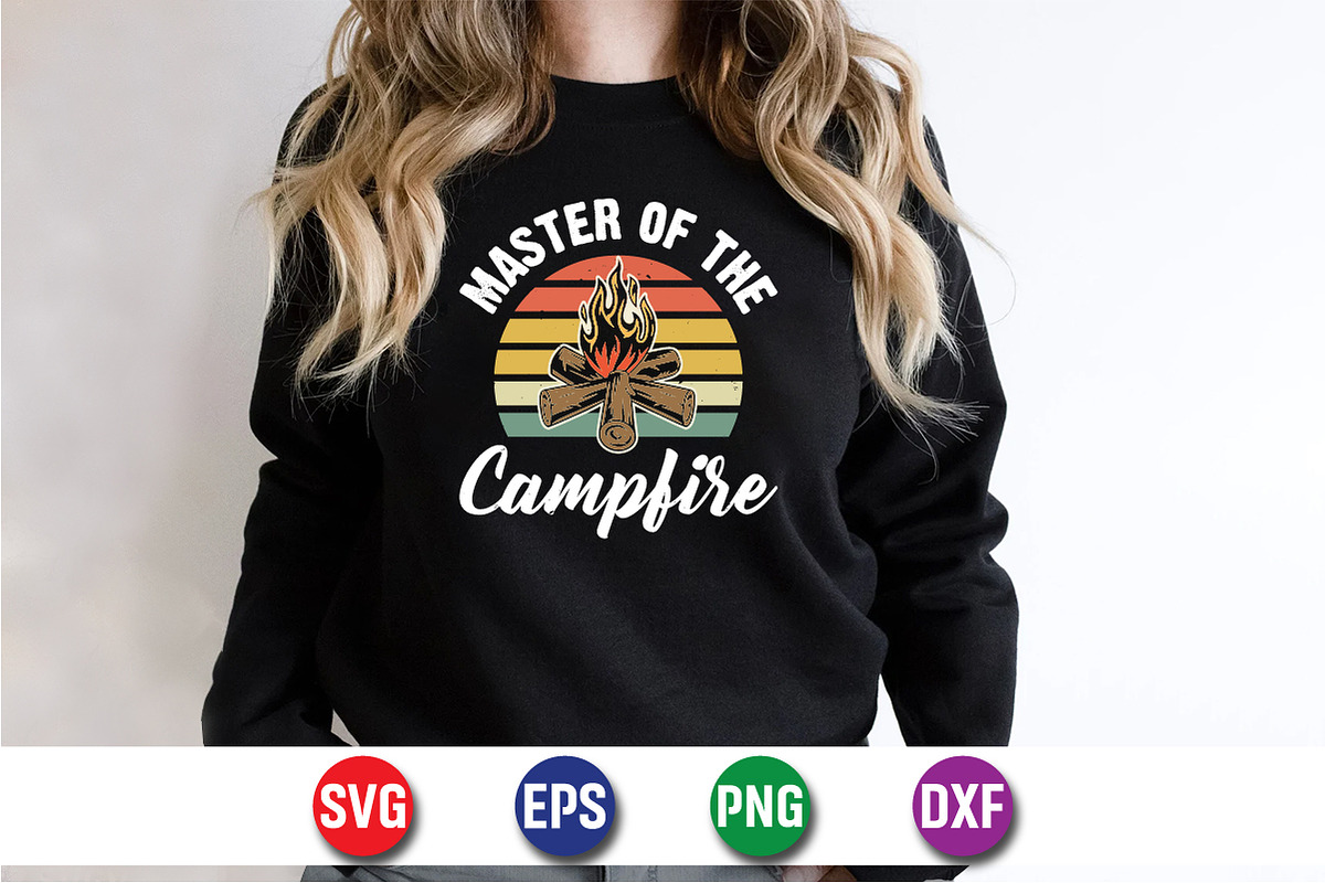 Master Of The Campfire SVG, an Object Graphic by SVGCuteShop (Photo 2 of 3)