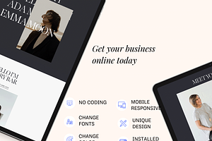 Squarespace 7.1 Template: Salon